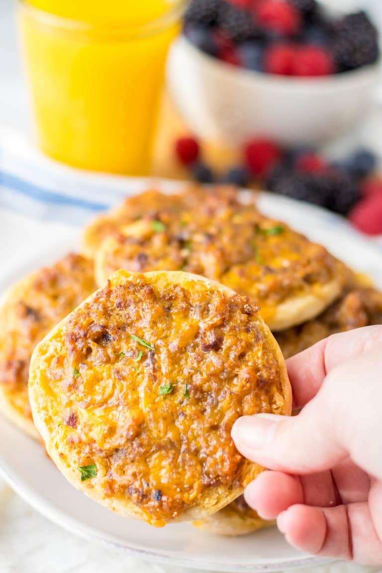 Old English Sausage Muffins - Life With The Crust Cut Off