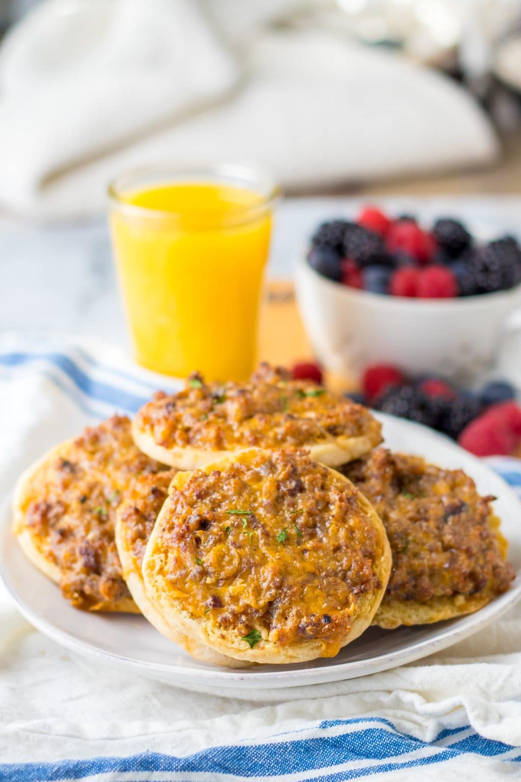 Old English Sausage English Muffins Set Mine-5 - Life With The Crust ...