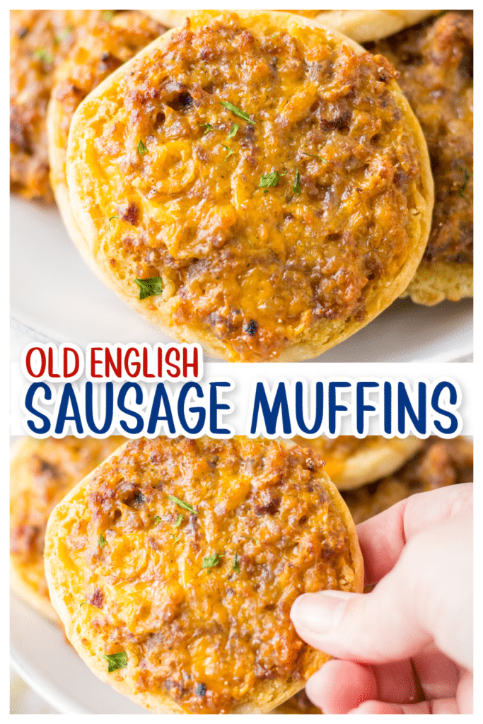 Old English Sausage Muffins - Life With The Crust Cut Off