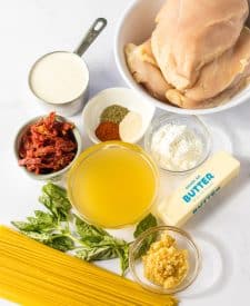 Slow Cooker Marry Me Chicken ingredients