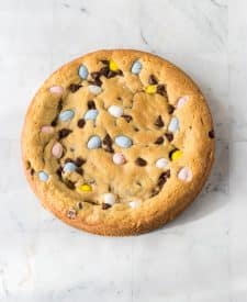 Easter Cookie Cake baked