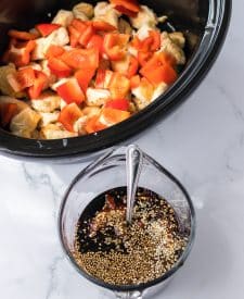 Slow Cooker Cashew Chicken sauce