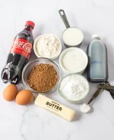 Copycat Cracker Barrel Double Fudge Coca Cola Cake ingredients
