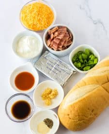 Mississippi Sin Dip ingredient shot