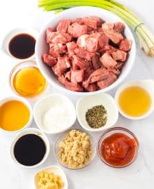 Slow Cooker Honey in spoon ingredients