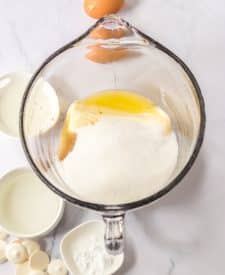 Hostess Cupcake Cookies ingredients in bowl