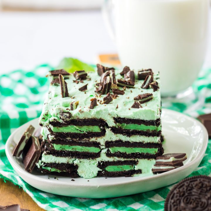 Chocolate Mint Icebox Cake