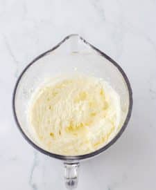 No Bake Strawberry Pretzel Pie ingredients in bowl