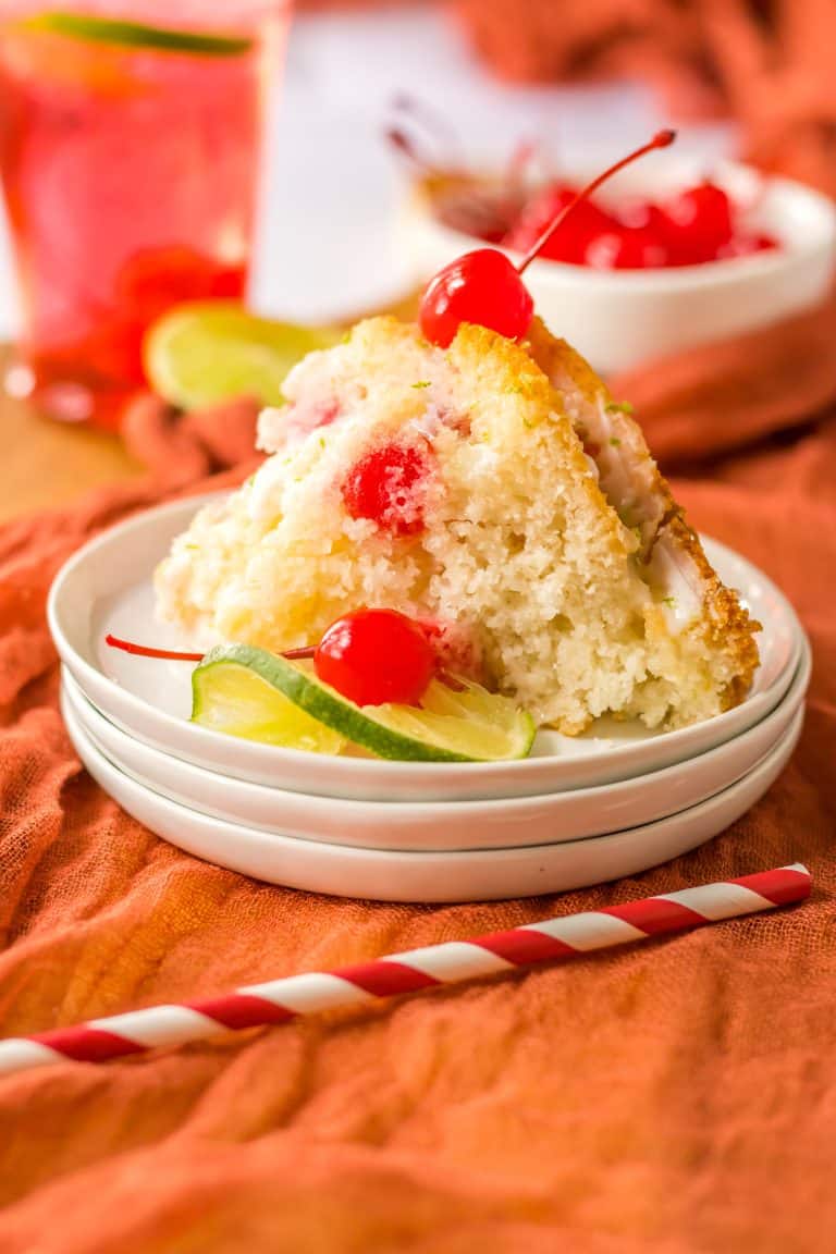Shirley Temple Cake plated