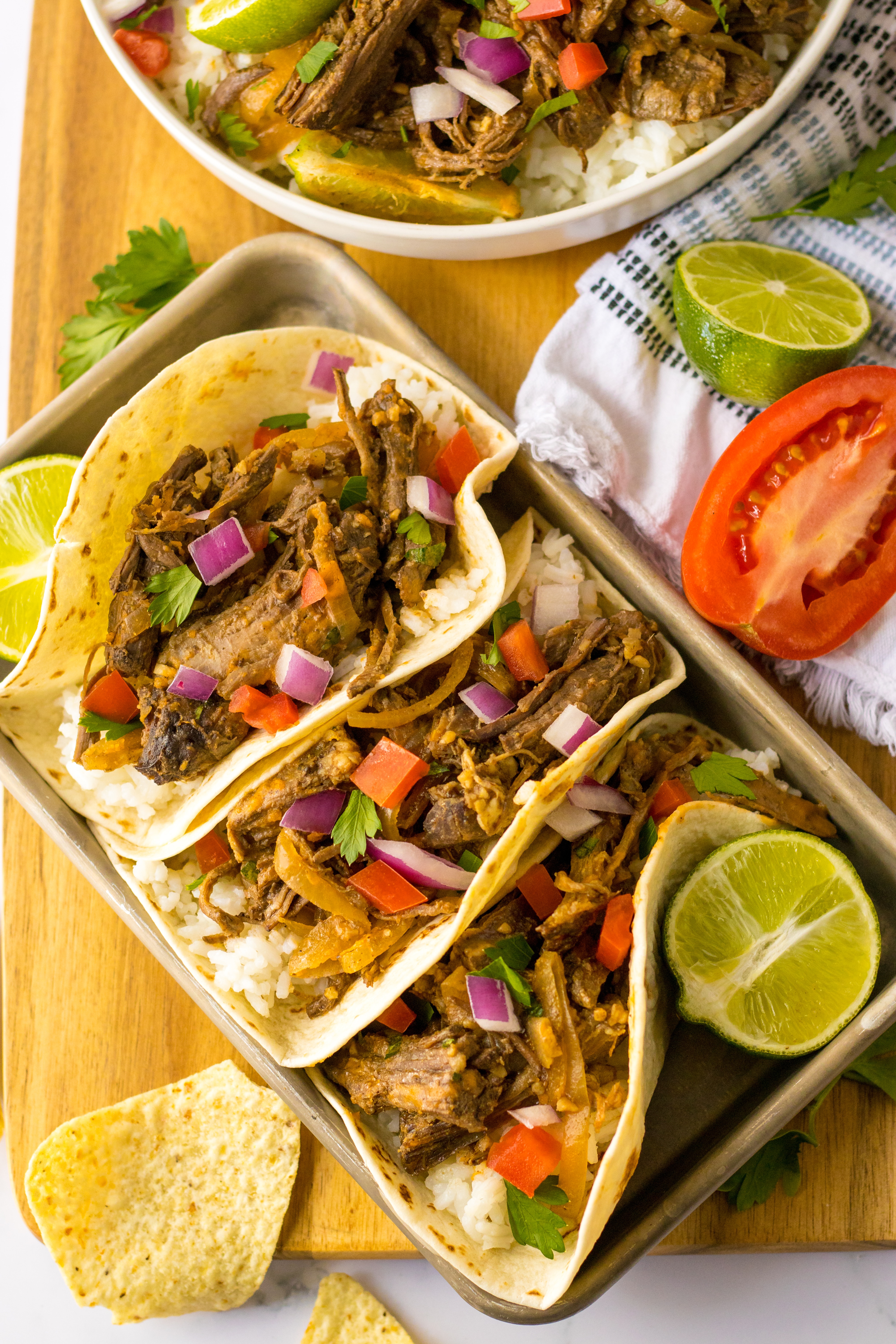 Slow Cooker Copycat Chipotle Barbacoa Beef