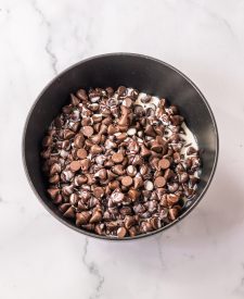 Almond Joy Poke Cake chocolate glaze ingredients