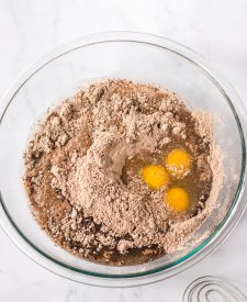 Almond Joy Poke Cake batter