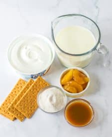 Caramel Apple Icebox Cake ingredients