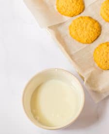 Old Fashion Iced Oatmeal Cookies glaze ingredients