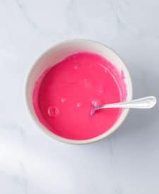 Sheetpan Poptart glaze completed