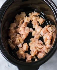 Chicken in slow cooker