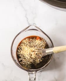 Slow Cooker Honey Balsamic Pork Loin sauce ingredients