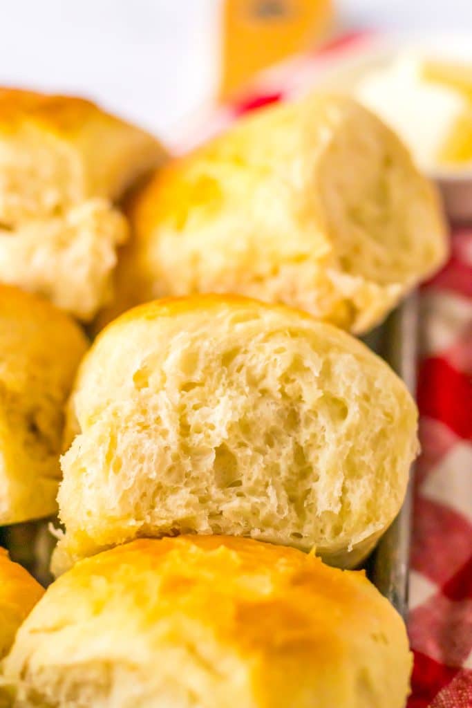 Lunch Lady Rolls close up