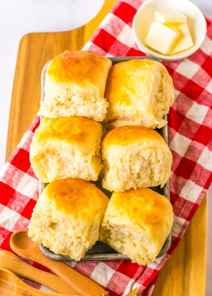 Lunch Lady Rolls plated