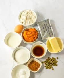 Copycat Starbucks Pumpkin Cream Cheese Muffins ingredients