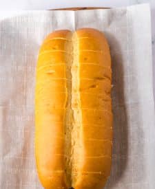 French Dip Pull Apart Bread process