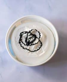 No Bake Halloween Lush whipped cream