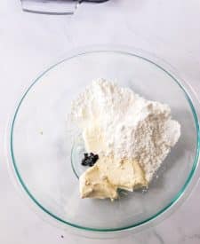 No Bake Halloween Lush batter in bowl