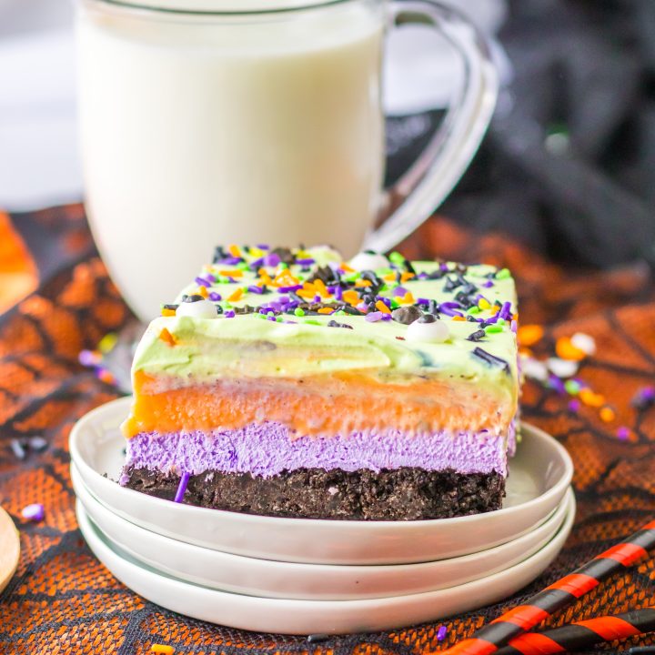 No Bake Halloween Lush plated