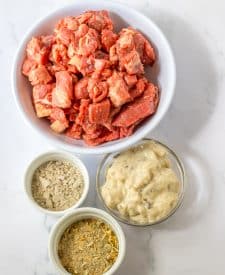 Best Ever Oven Beef Tips ingredients