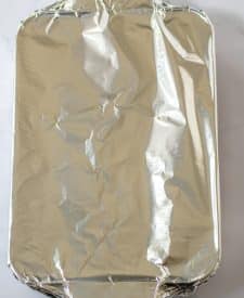 Best Ever Oven Beef Tips in pan