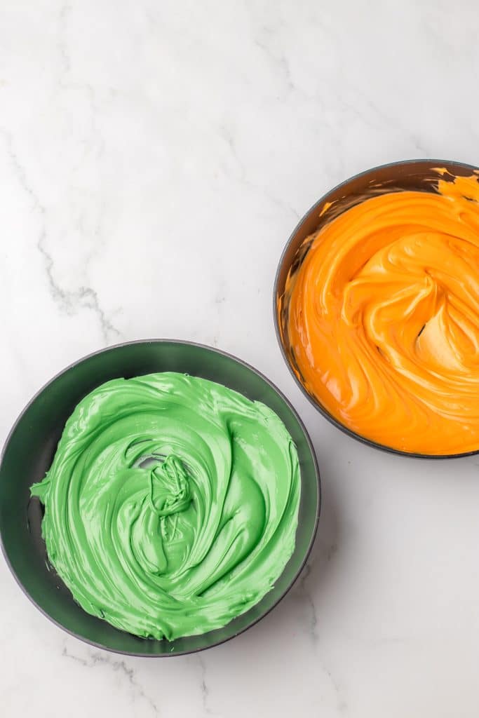 Pumpkin Cookie Truffles melted chocolate