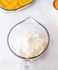 No Bake Pumpkin Lush ingredients in pan