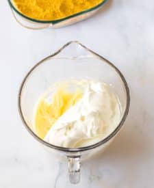 No Bake Pumpkin Lush ingredients in bowl