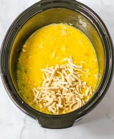 Slow Cooker Chicken and Noodles in slow cooker