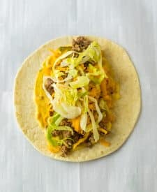 Big Mac Wraps assembled