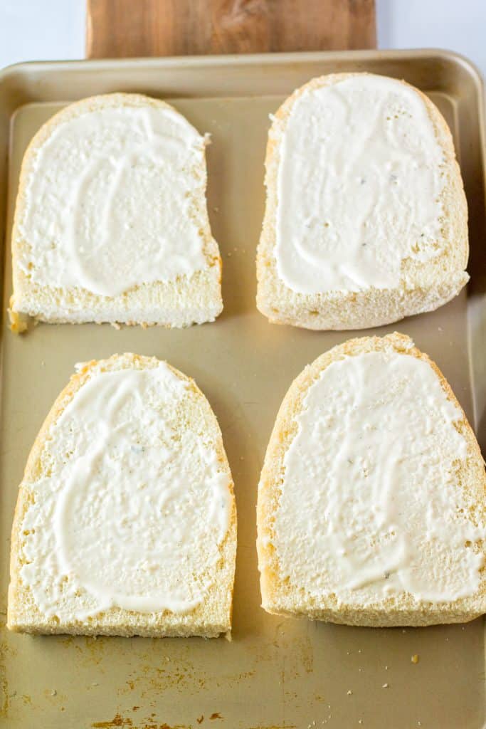 Chicken Bacon Ranch Mummy Pizza on tray