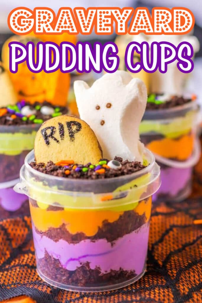 Graveyard Pudding Cups graphic