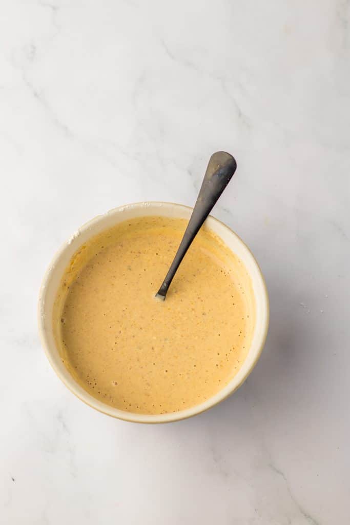 Slow Cooker Beef Stroganoff Soup slurry