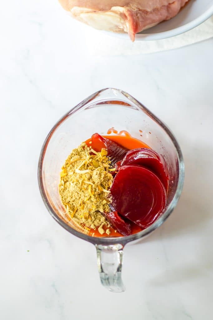 Slow Cooker Cranberry Pork sauce ingredients