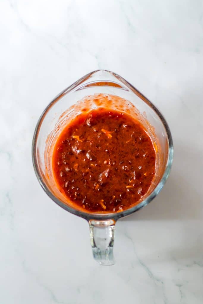 Slow Cooker Cranberry Pork sauce ingredients