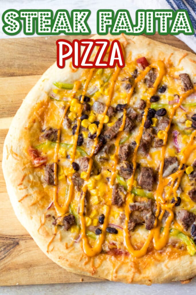 Steak Fajita Pizza graphic
