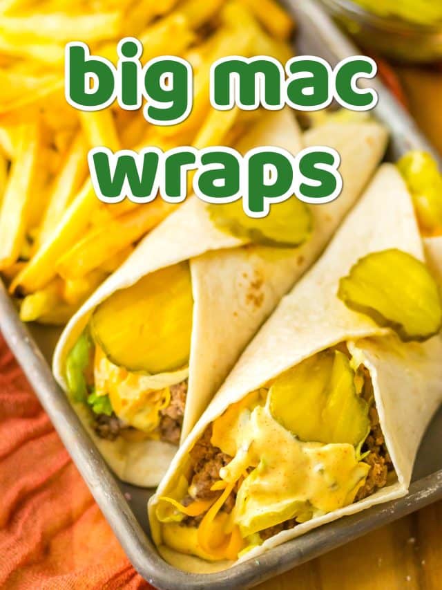 Big Mac Wraps