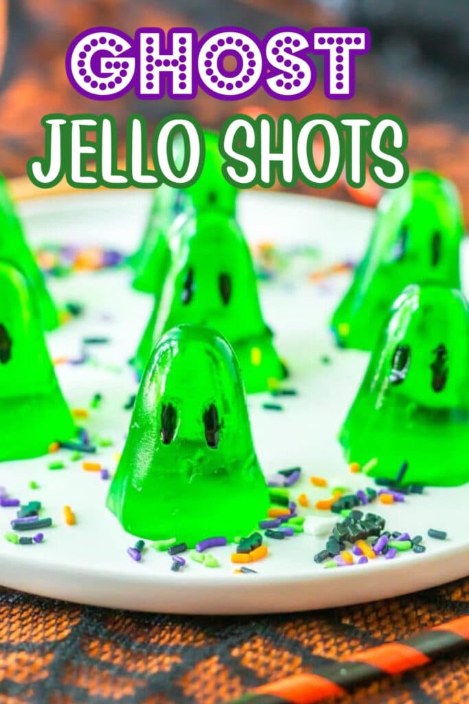 Ghost Jello Shots graphic