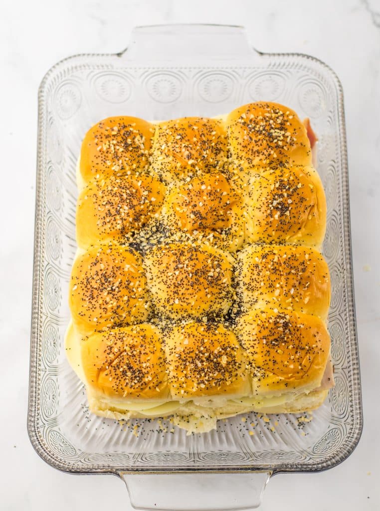 Cranberry Club Sliders glazed rolls