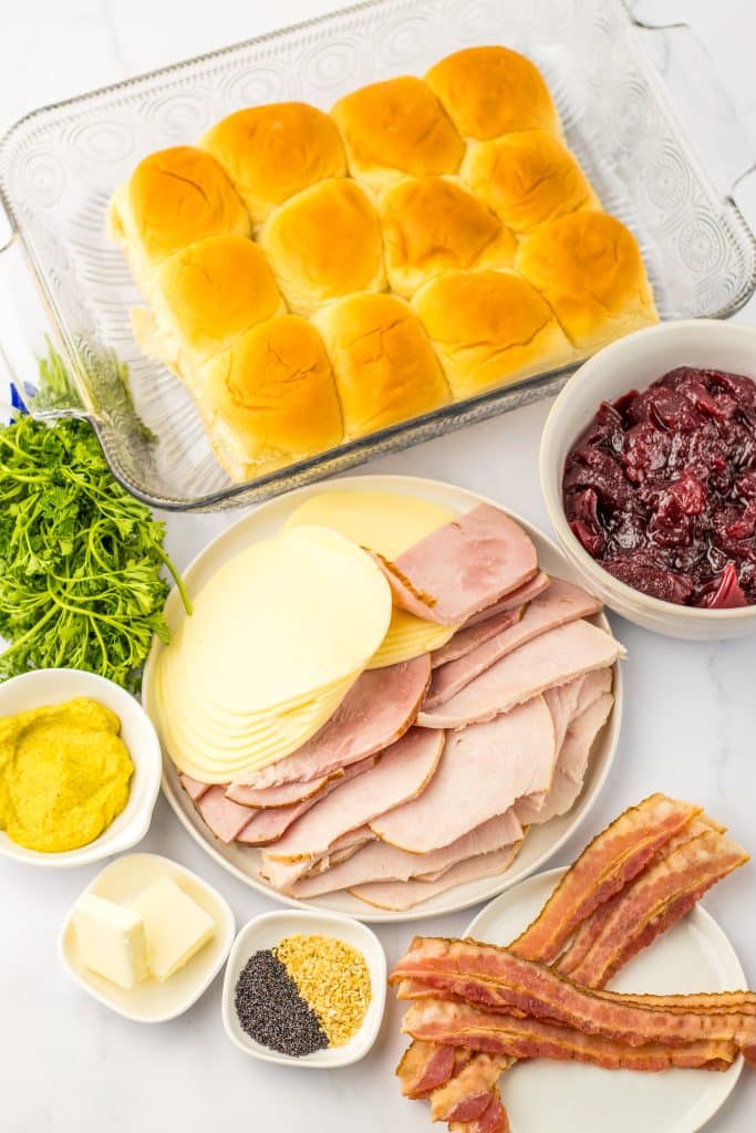 Cranberry Club Sliders ingredients