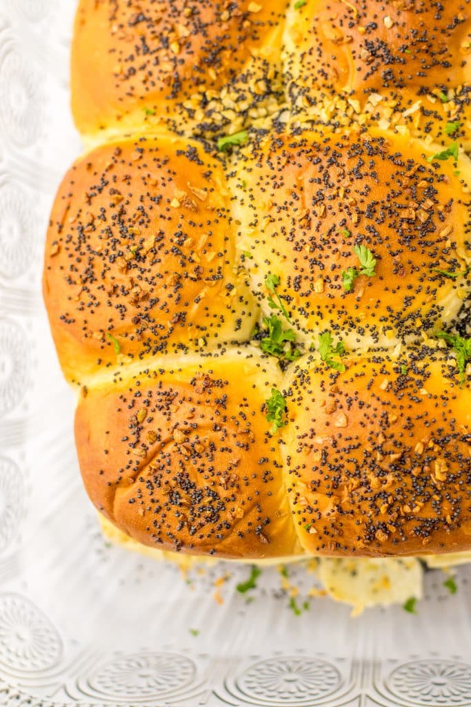 Cranberry Club Sliders close up