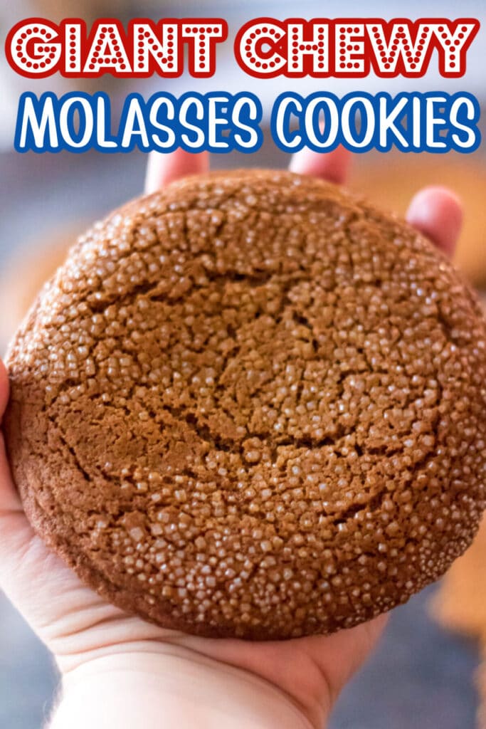 Giant Chewy Molasses Cookies graphic