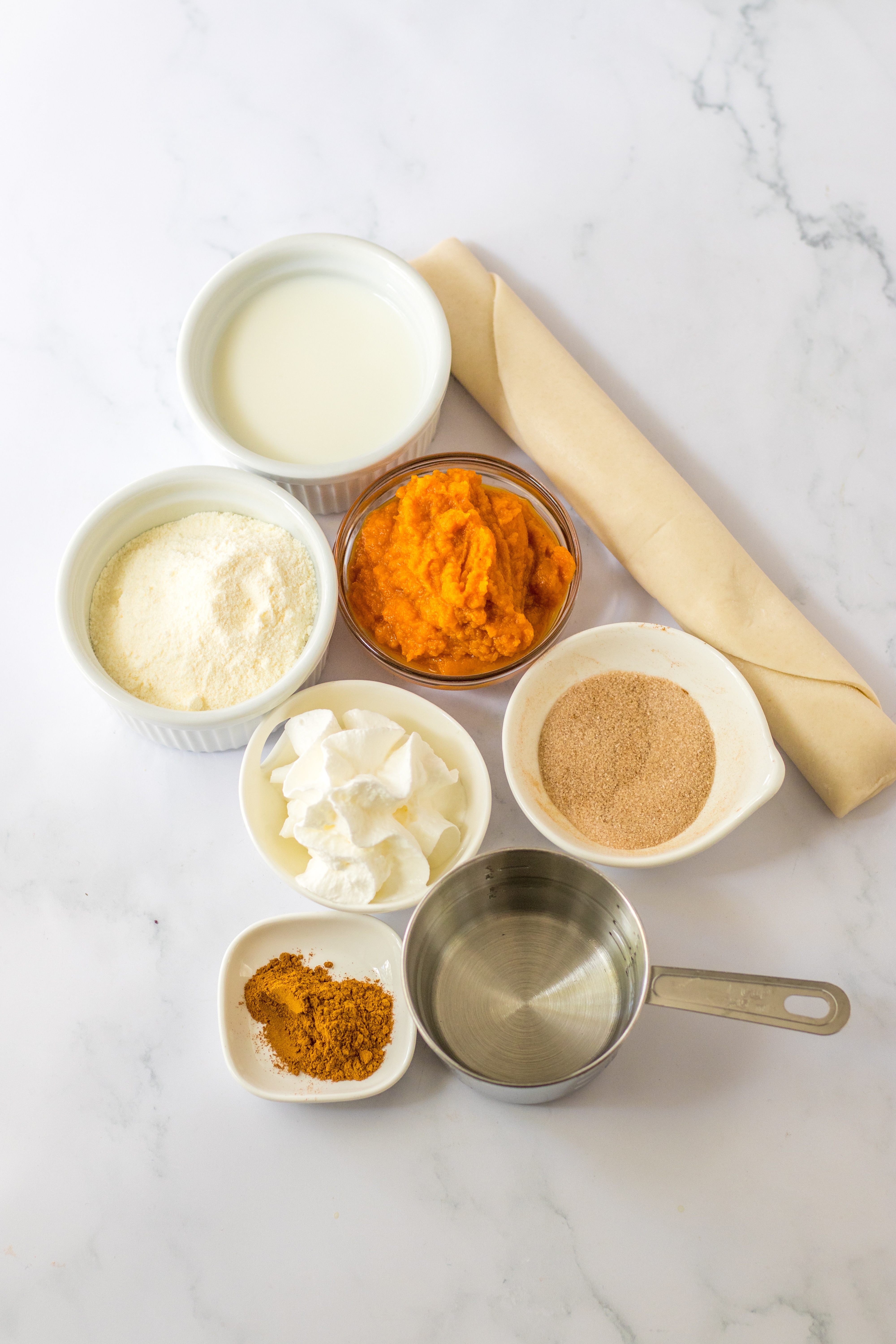 Pumpkin Pie Pudding Shots ingredients