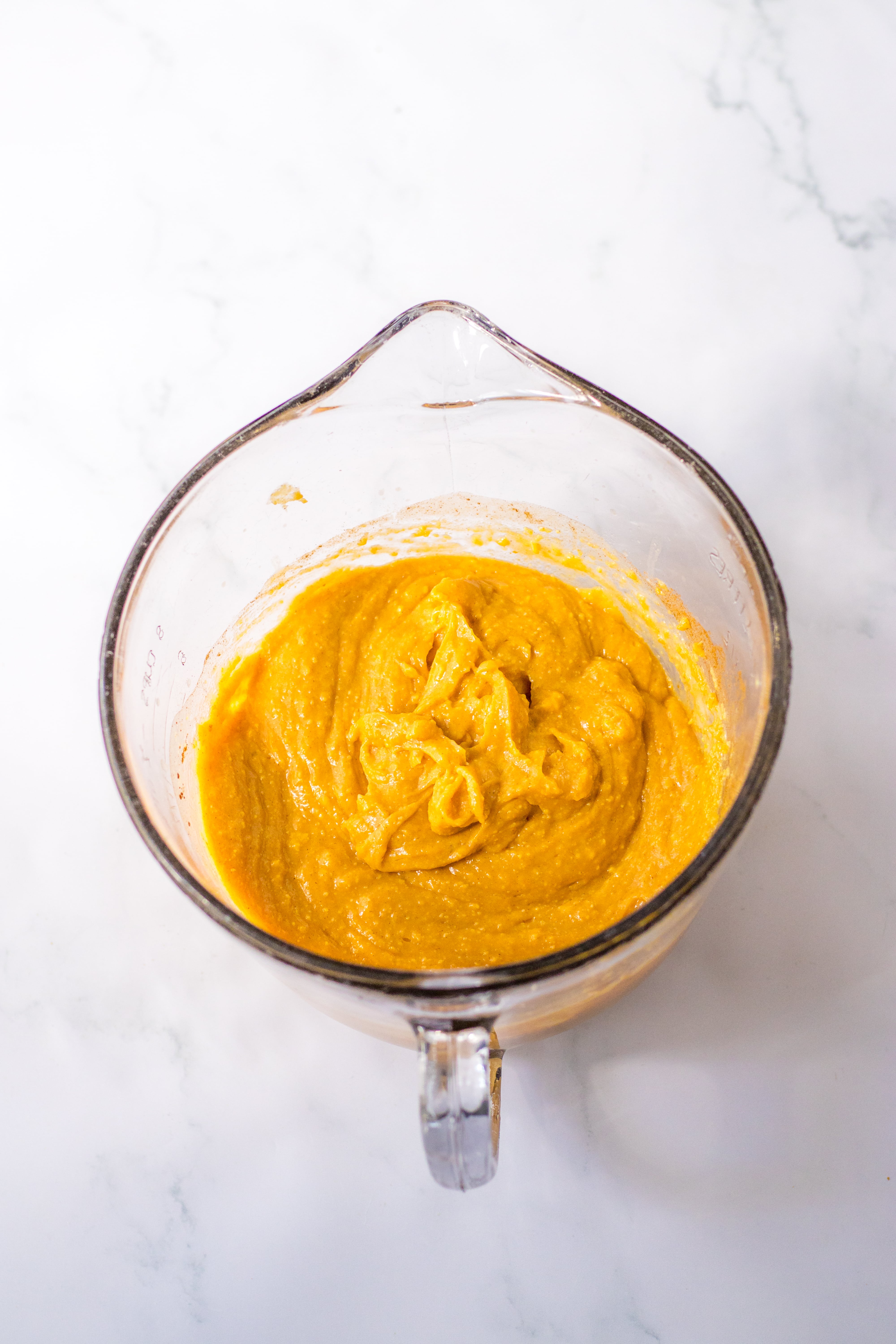 Pumpkin Pie Pudding Shots ingredients mixed