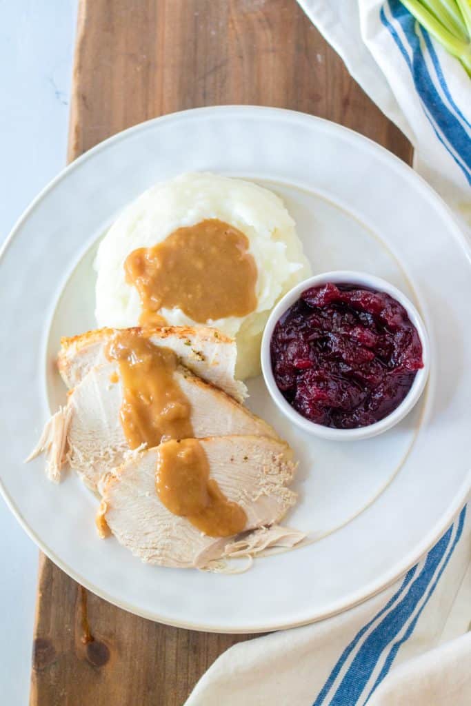 Slow Cooker Turkey Breast and Gravy
